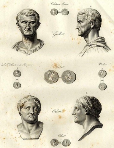 Medals bust clodius macer - bust,