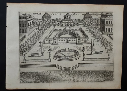 Lauro 1637 horti sergii - lauro, 1637: