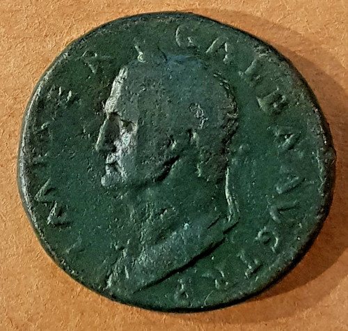 Roman imperial galba brass - imperial:,