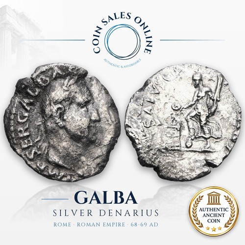 Roman silver denarius rome - roman,