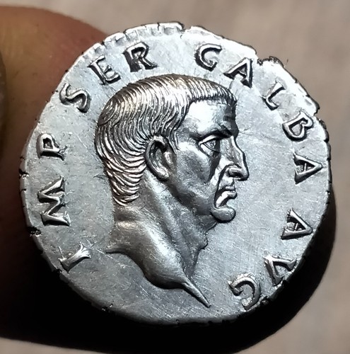 Souvenir coin galba denarius - souvenir, galba,