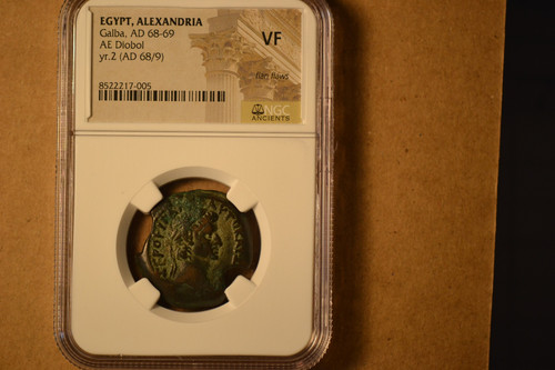 Egypt alexandria galba ad - galba, (ad